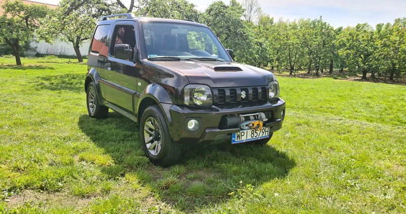 Suzuki Jimny cena 64600 przebieg: 153700, rok produkcji 2016 z Puszczykowo małe 137